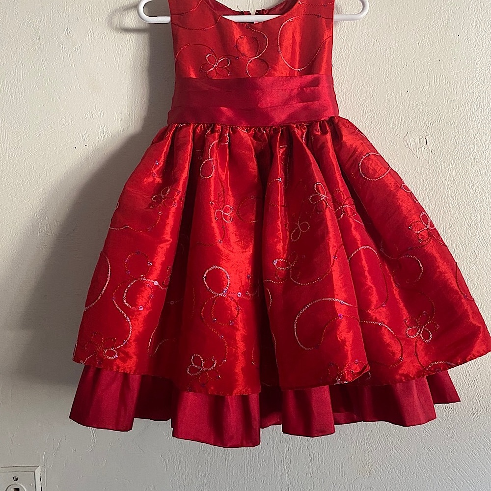 Red Dress for Young Girl